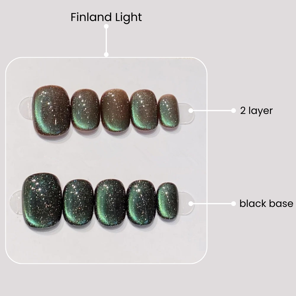 Aurora Crystal Magnetic Cat Eye Gel Polish 12ml