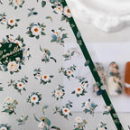 Floral Nail Art Stickers Spring Flowers Leaf 3D Adhesive Sticker Decals KX291