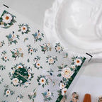 Floral Nail Art Stickers Spring Flowers Leaf 3D Adhesive Sticker Decals KX291