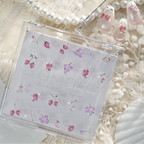 Fruit Charm Rhinestone Nail Stickers – Pre-Arranged Self-Adhesive Nail Gems MD037