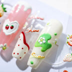 Fruit Nail Art Stickers Adhesive Strawberry Sticker Decals TS1216