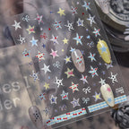 Gingham 5D Nail Stickers | Pop Star & Cherry Nail Art 5065