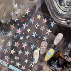 Gingham 5D Nail Stickers | Pop Star & Cherry Nail Art