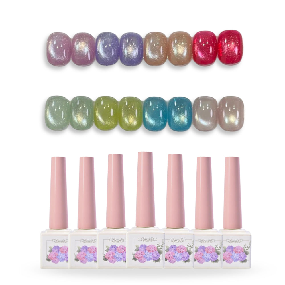 Glass Candy Cat Eye Gel - Jelly Magnetic Syrup Nail Gel Polish 12ml