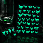 Glow in the Dark Slime Drip Nail Stickers - Luminous Neon French Tips