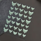 Glow in the Dark Slime Drip Nail Stickers - Luminous Neon French Tips