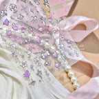 Gothic Punk Nail Stickers | Edgy Heart Cross Skull Chain Nail Art Decals