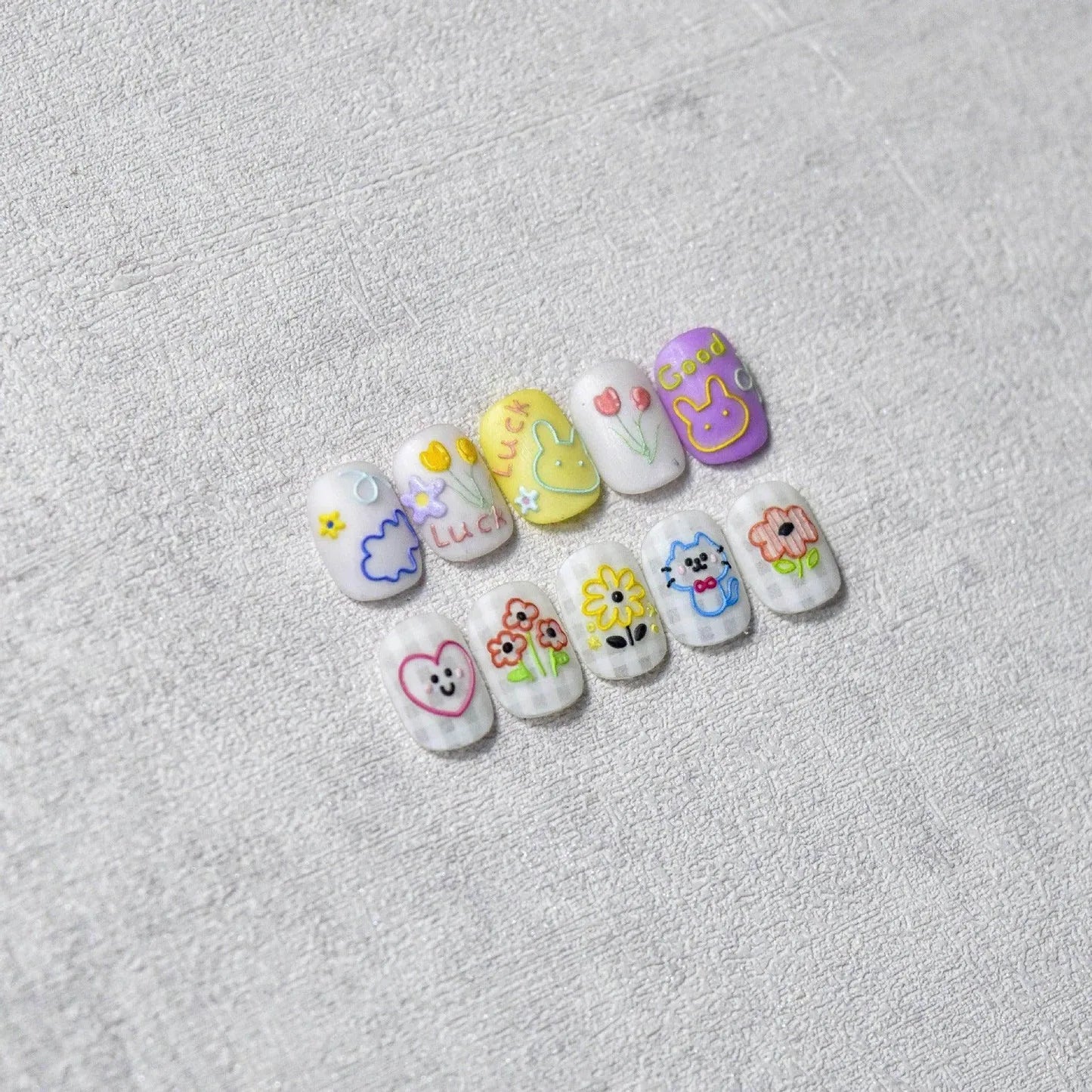 Graffiti Nail Stickers 5D Embossed Flower Nail Art Sticker Decals Adhesive Manicure Accessories to859