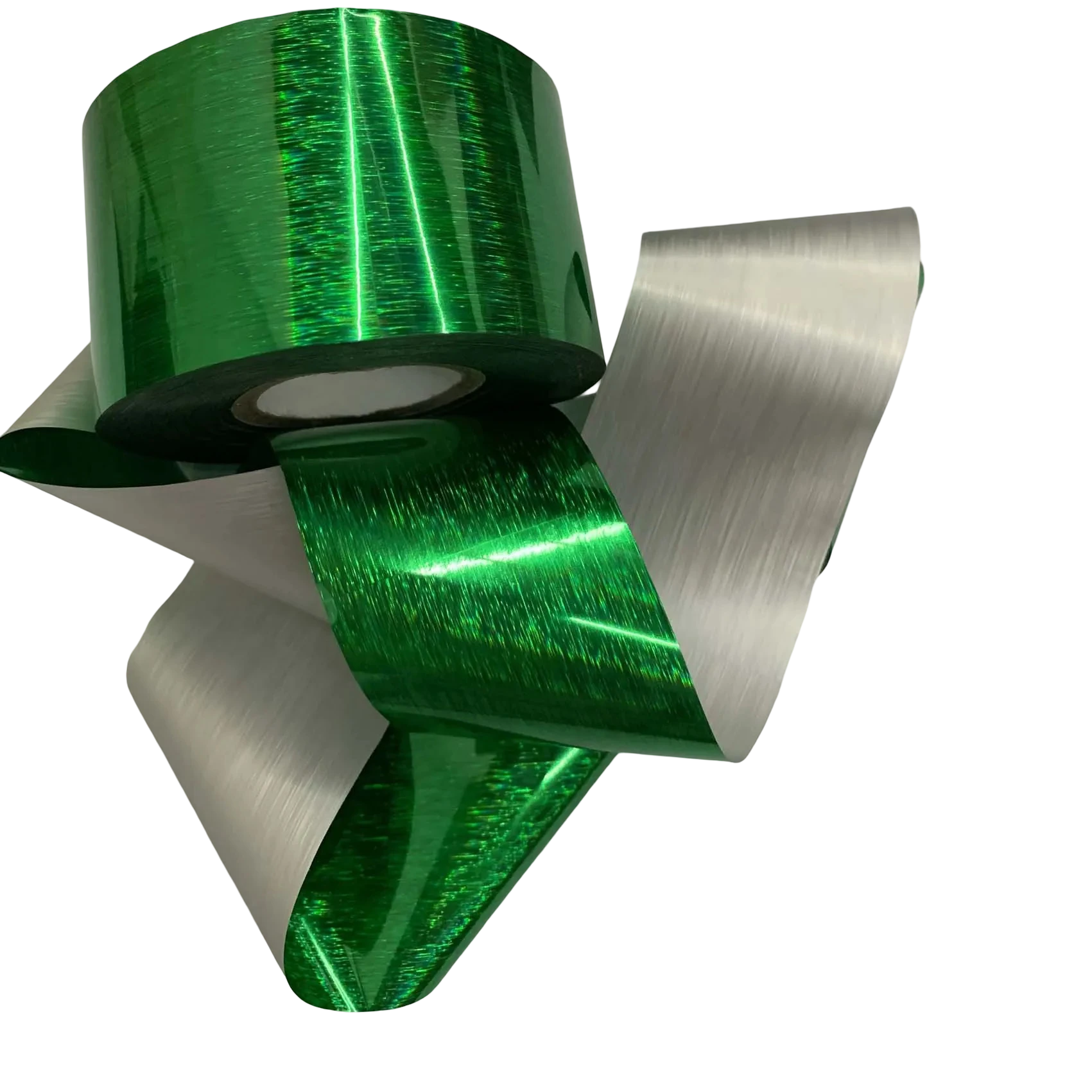 120m Holographic Laser Silver Lines Nail Foil 840