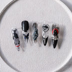 Halloween Nail Art Stickers Adhesive Slider Ghost Sticker Decals TS2340