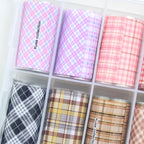 Heritage Plaid & Gingham Nail Foil Collection - 386