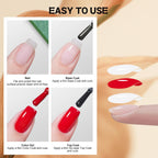 High Gloss No-Wipe Top Coat Gel Polish 15ml
