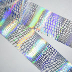 Holo Snake Skin Nail Foil Strip 100cm