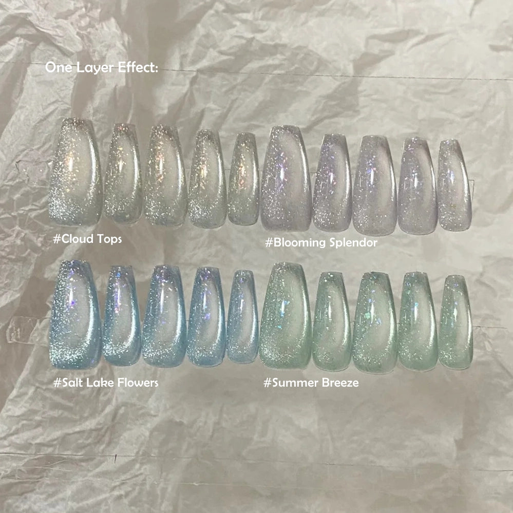 Holo Sparkly Cat Eye Magnetic Gel Polish 12ml