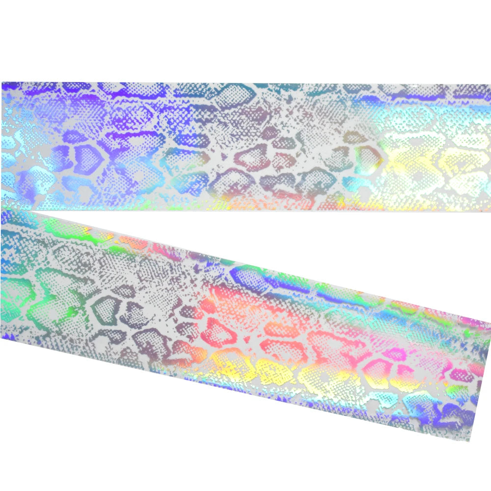 Holographic Snakeskin Nail Foil Strip 100cm