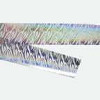 Holographic Zebra Print Nail Foil Strip 100cm