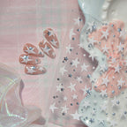 Holographic Star Nail Stickers | Iridescent Decals for DIY Trendy Nail Art