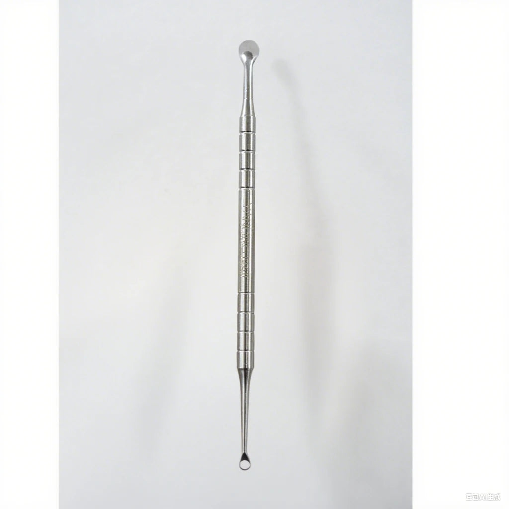 Horseshoe Double-Head Steel Cuticle Pusher - Artisan Hand-Polished