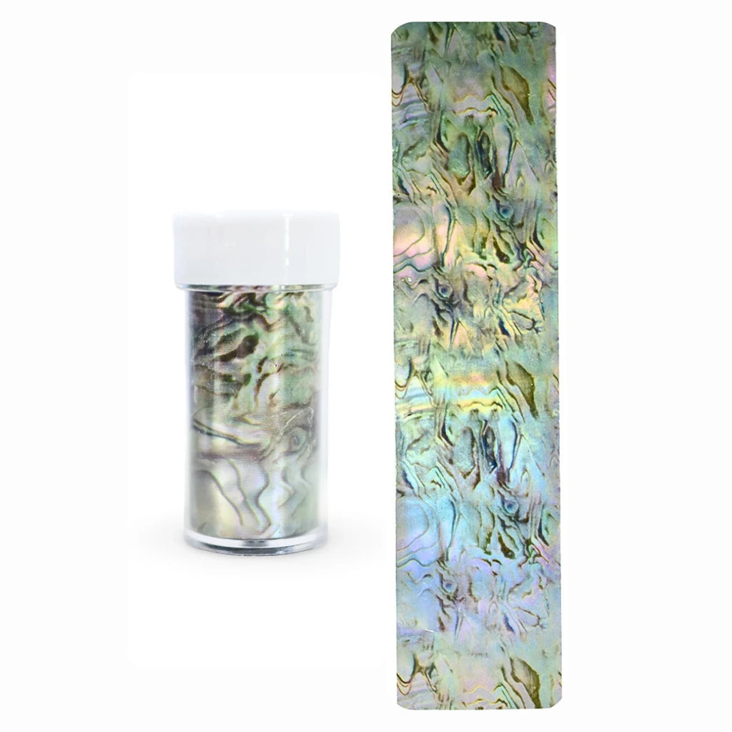 Iridescent Abalone Shell Nail Foil Strip 100cm - S1
