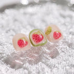 Jelly Strawberry Nail Art Stickers Adhesive Sticker Decals 