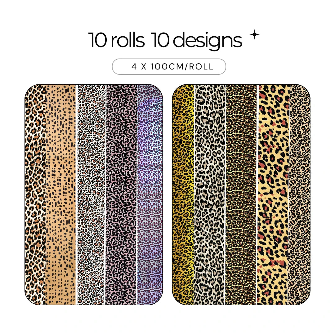 Leopard Obsession Nail Foil Collection - 337