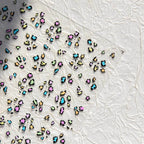 Leopard Print Nail Art Stickers Colorful Leopard Adhesive Sticker Decals