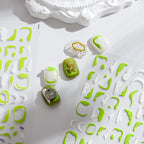 Lines Nail Art Stickers Adhesive Slider French Tips Sticker Decals TS1729