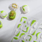 Lines Nail Art Stickers Adhesive Slider French Tips Sticker Decals TS1729