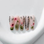 Lotus Nail Art Stickers Adhesive Slider Lotus Flower Sticker Decals TS2225