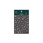 Winter Nail Art Stickers Snowflake Adhesive Sticker Decals M049