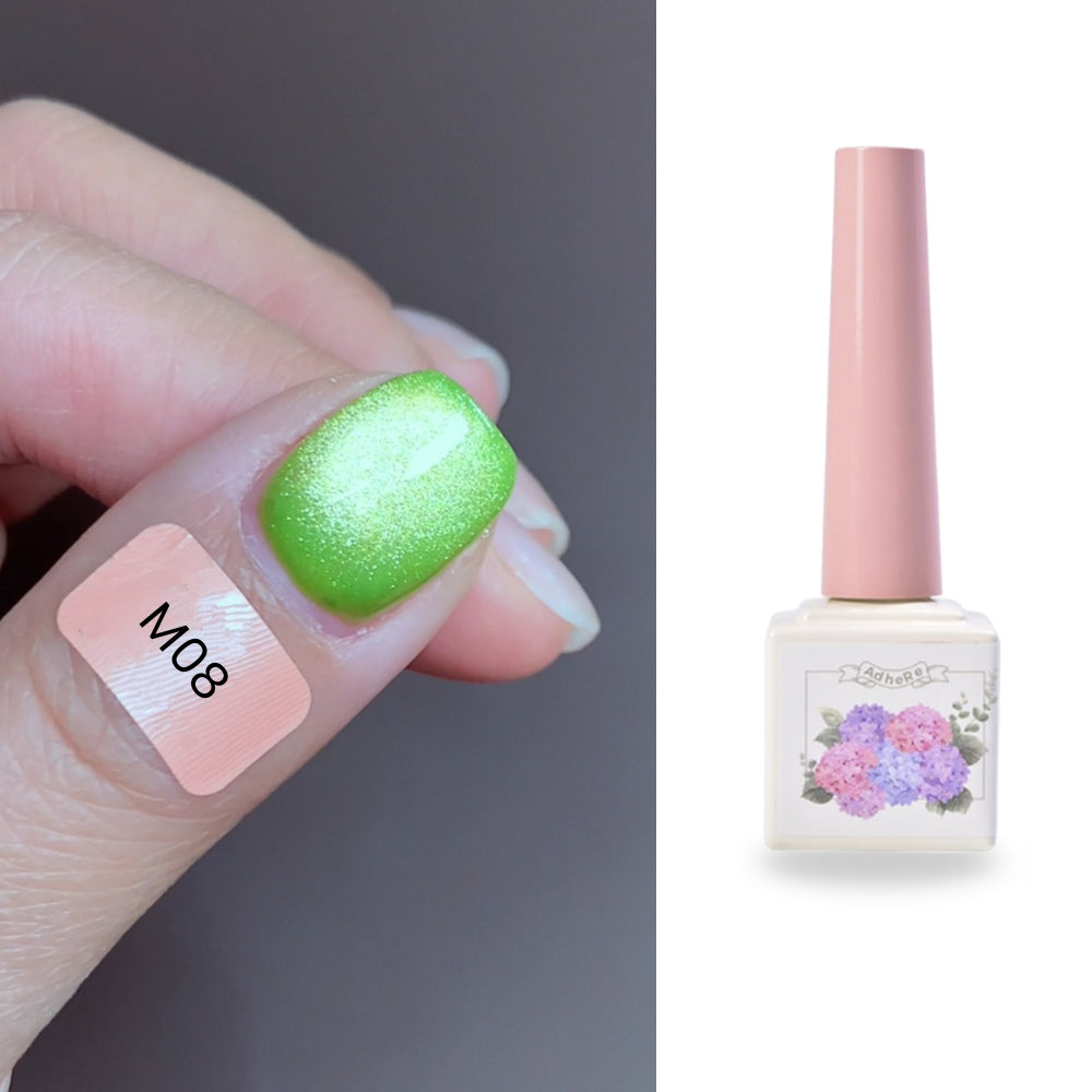 Sparkling Cat Eye Gel Polish - Vibrant Magnetic Shimmer Nail Gels 12ml (M08-11)