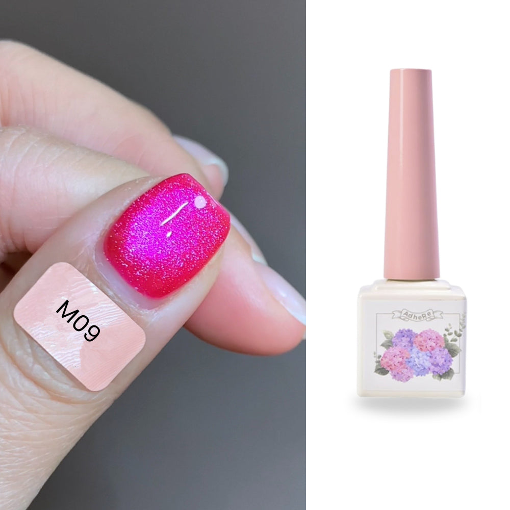 Sparkling Cat Eye Gel Polish - Vibrant Magnetic Shimmer Nail Gels 12ml (M08-11)