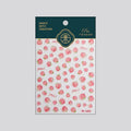 Juicy 5D Embossed Peach Nail Stickers | Cute Summer Fruit Jelly Nail Art Decals M106
