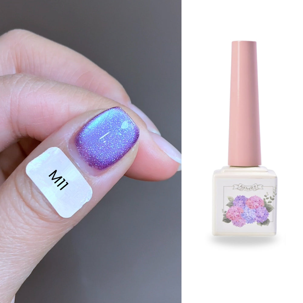 Sparkling Cat Eye Gel Polish - Vibrant Magnetic Shimmer Nail Gels 12ml (M08-11)