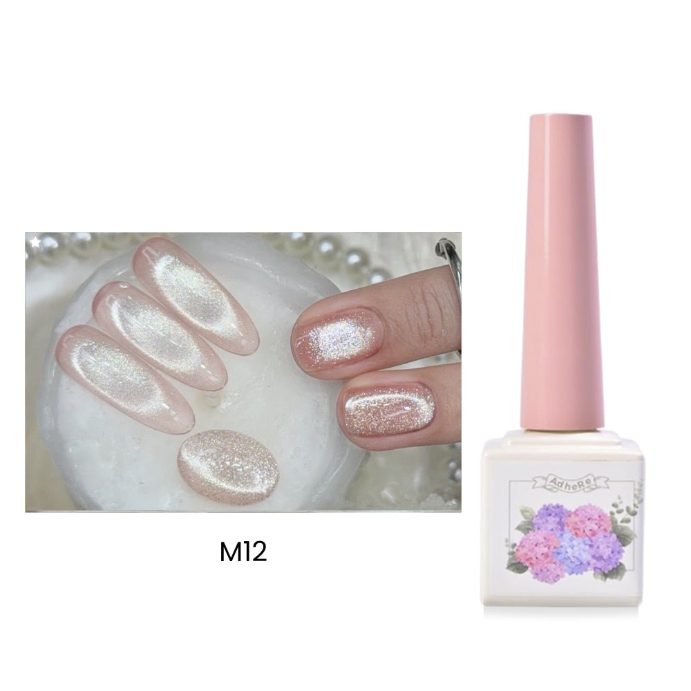 Sparkle Galaxy Cat Eye Gel Polish - Magnetic Nail Gel 12ml