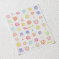 Fireworks Nail Art Stickers Adhesive Embossed Sticker Decals For Christmas New Year M206