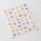 Fireworks Nail Art Stickers Adhesive Embossed Sticker Decals For Christmas New Year M206