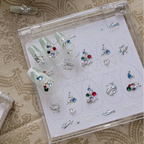 Handmade 5D Christmas Nail Charms Set