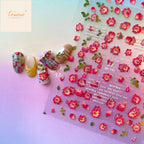 3D Daisy Flower Nail Stickers – Ultra-Thin Nail Art Decals to1343