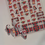 Christmas Bell Nail Art Stickers 3D Bow Knot Decals