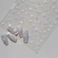 Shell Light Nail Art Stickers Adhesive Starfish Sticker Decals MS565