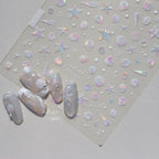 Shell Light Nail Art Stickers Adhesive Starfish Sticker Decals MS565