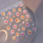 DIY Firework Nail Art Stickers | Sparkle & Celebration Decals for Manicure