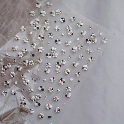 Aurora Sequin Dreamy Cloud Nail Stickers MS880