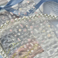 3D Mermaidcore Ocean Nail Stickers - Seashell & Starfish Decals