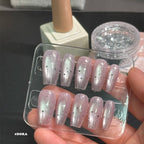 Magnetic Cat Eye Gel Polish Kit -  7 Colors Holographic & Shimmer Nail Polish (12ml)