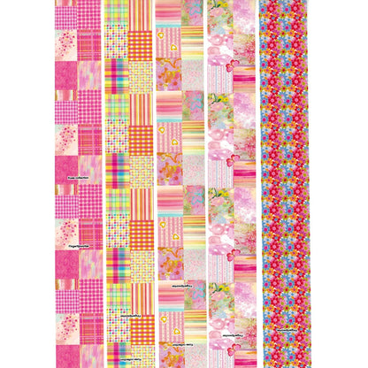 Maximalist Patchwork Nail Foil Collection - 381