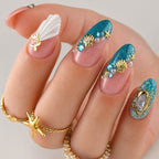 Mermaidcore 3D Shell & Starfish Nail Art Stickers 