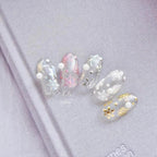 Metal Snowflake Nail Art Stickers Adhesive Embossed Laser Snowman Sticker Decals MS460