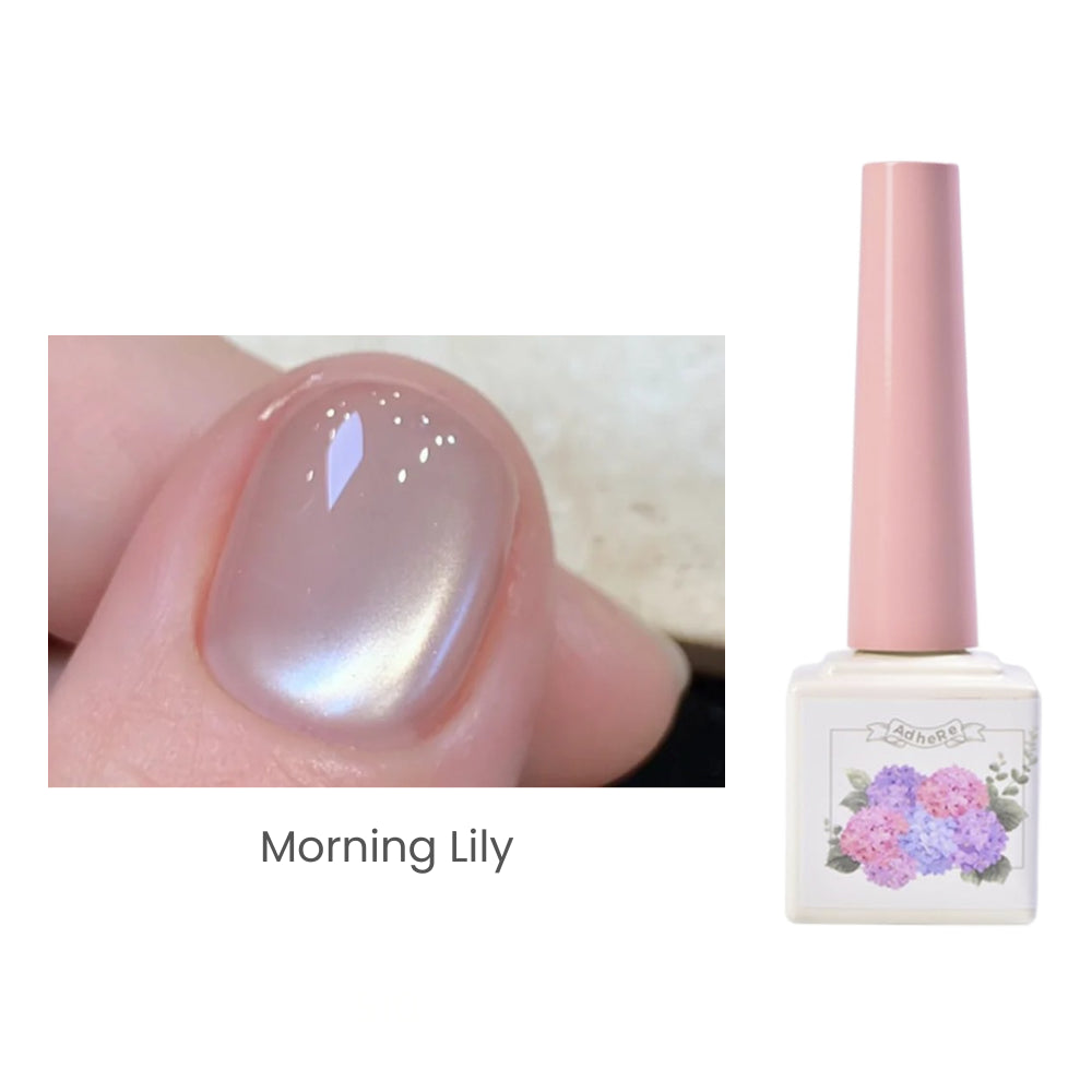 Icy Jelly Cat Eye Magnetic Gel Polish - Sparkle Glass Bead Effect Nail 12ml